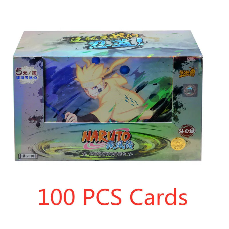 Genuine KAYOU Naruto Cards Soldier Chapter All Chapters Complete Works Series Anime Character Collection Card Child Toy Set