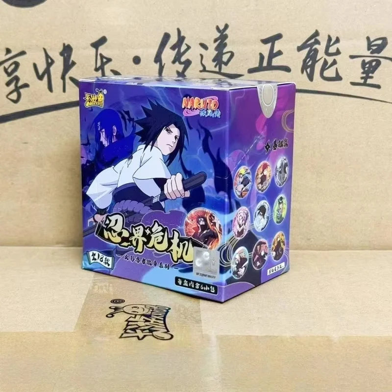 Hot Sale Kayou Genuine Naruto Cards New W7 W6 Anime Collection Card Box Fight Chapter Pro Chapter Ninja World Kids Toy Game Gift