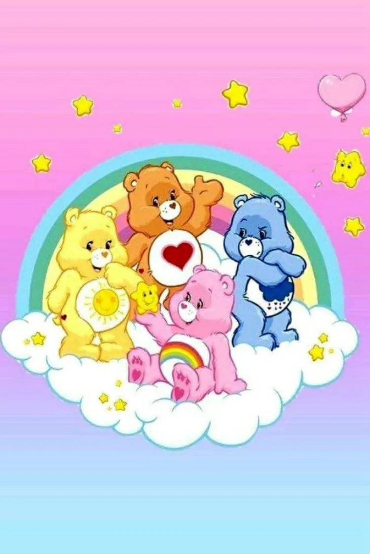 Cute Rainbow Bears Diamond Painting Pictures Puzzle Cross Stitch Mosaic Embroidery Wall Decoration 5D DIY Art Gift Offers