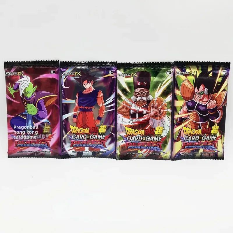 Cross-Border English 300-Piece Set Dragon Ball Z Goku Battle Cards Tabletop Game Collectible Cards China Manufacturer