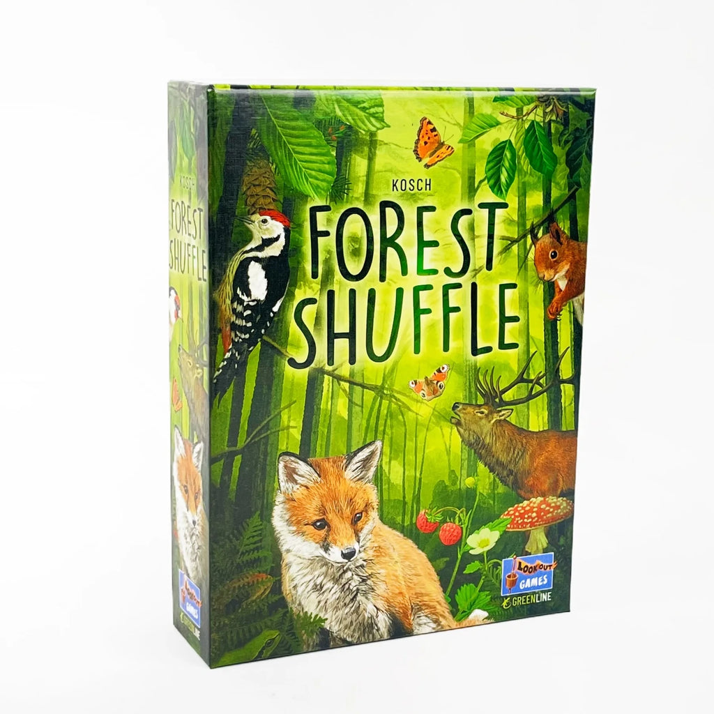 Forest Shuffle Strategy Card Game - Nature-Themed Family Board Game for 4-8 Players, English Edition Multiplayer Party Fun