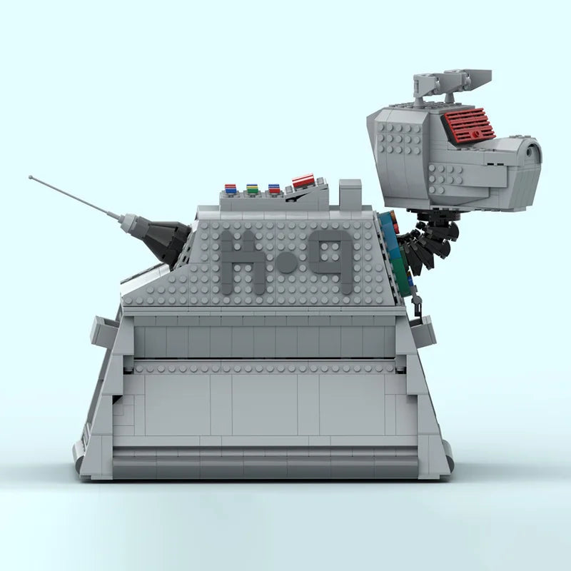 Movie Action Character Dalek Robot Doctor Brickheadz Building Block MOC Time Machine Phone Booth Model DIY Kid Toy Birthday Gift