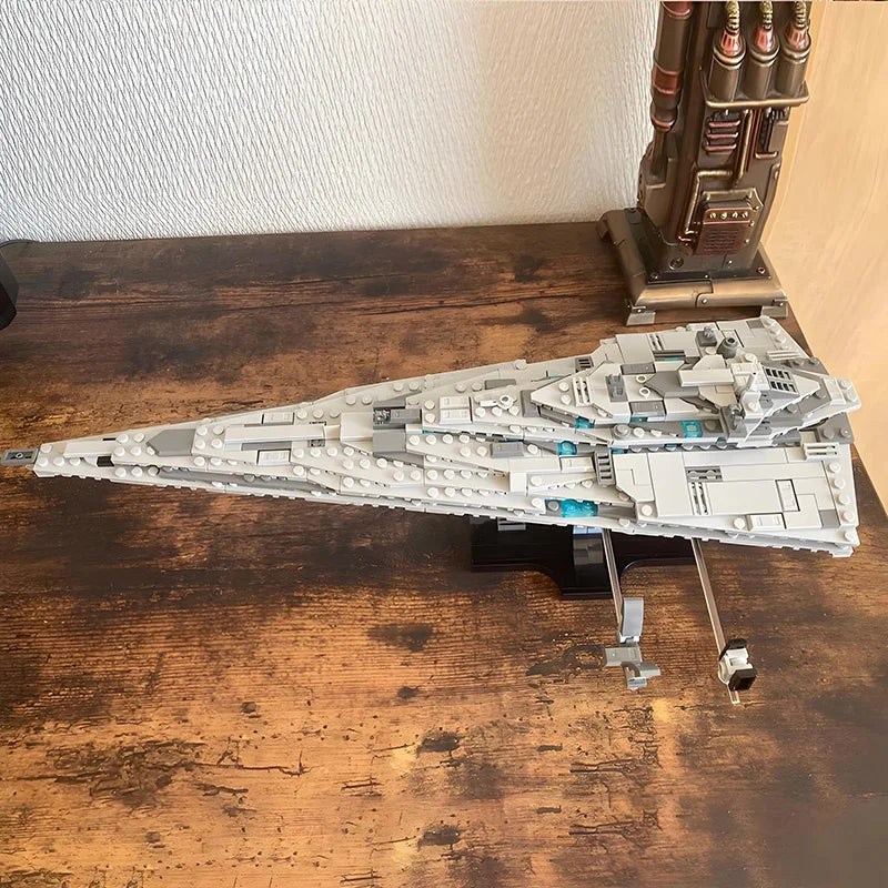 NEW MOC Midi Scale First Order Finalizer Star Destroyer Starship Building Blocks Spacepalne Bricks DIY Assembly Toys Gifts