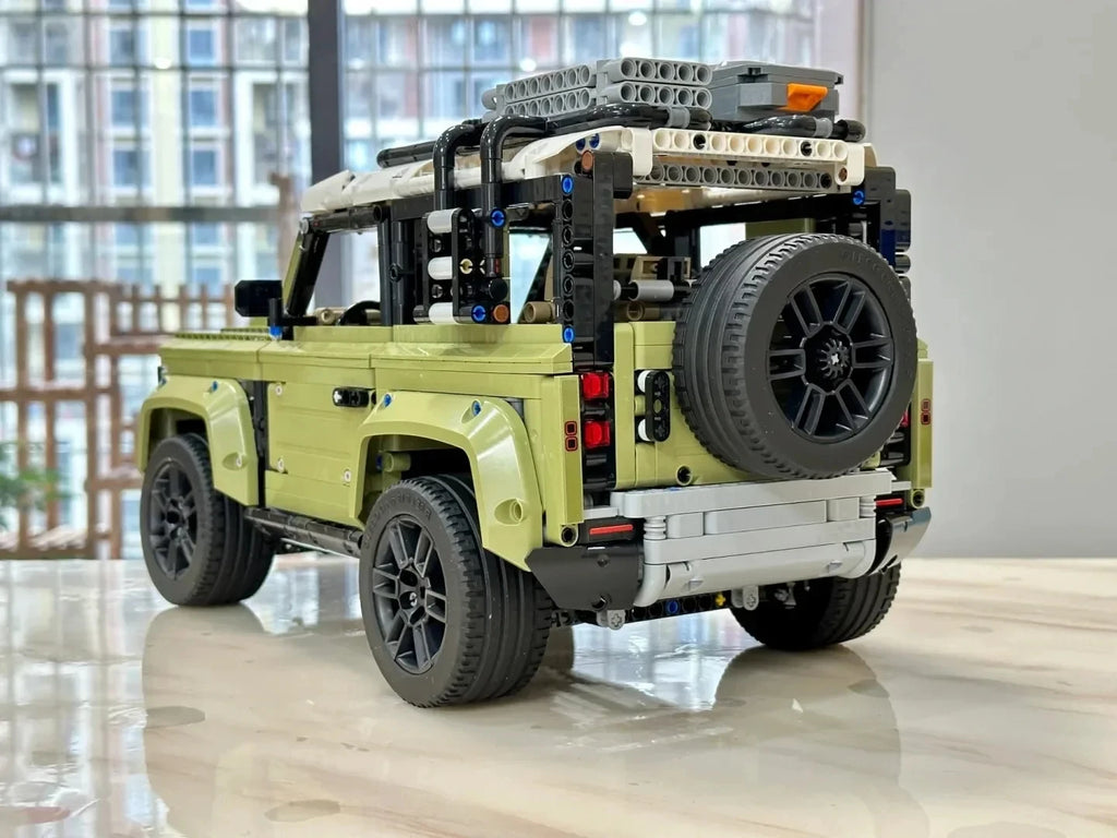 2573PCS Technical Land Off-road Defender Sports Car Building Blocks  MOC Bricks for Boys Vehicle Toys Gift For Children