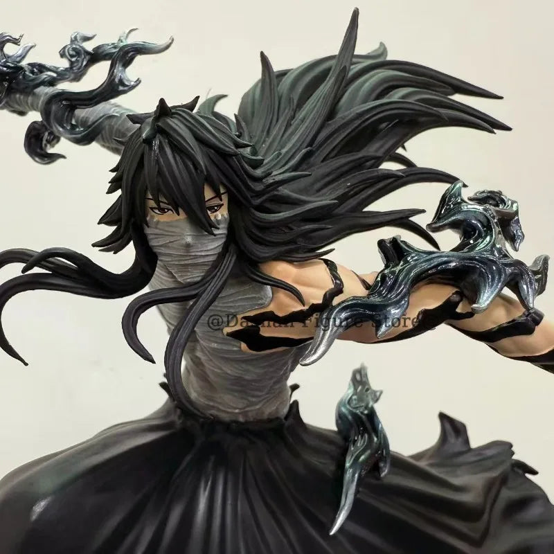 24cm Bleach Kurosaki Ichigo Action Figure Saigo No Getsuga Tenshou Model Toys Collection Doll Shinigami Mugetsu Ichigo Statue