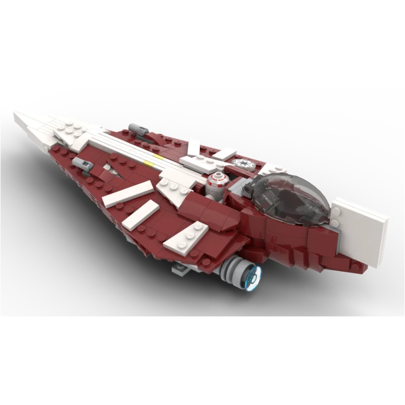 NEW 300+PCS MOC Building block 75362 shuttle spaceship T-6 Birthday gift for children Frigate series Starfighters Bundle