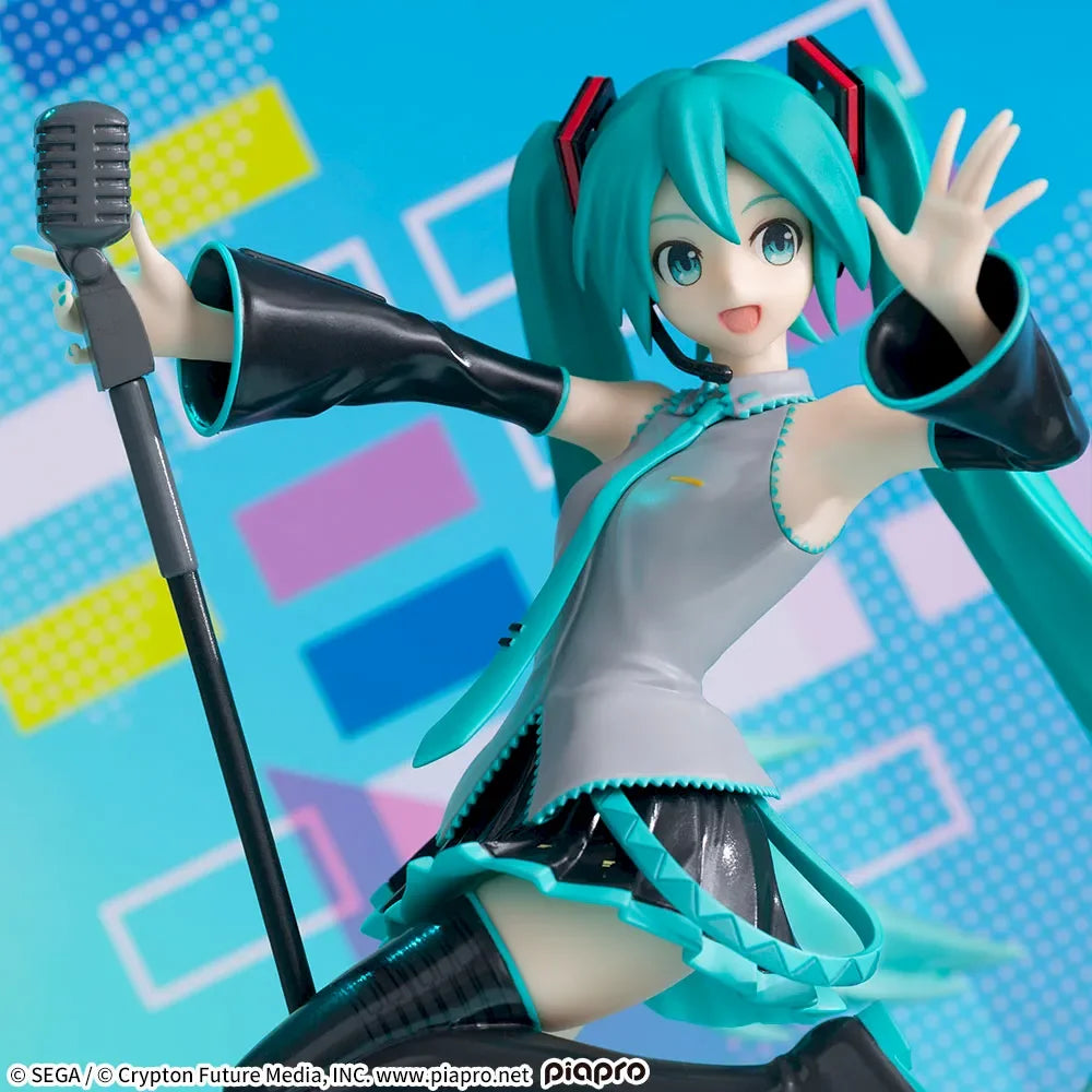 In Stock SEGA Luminasta Hatsune Miku: Project Diva Mega39’s Hatsune Miku Project DIVA 15th Ver. PVC Action Figures Model Toy