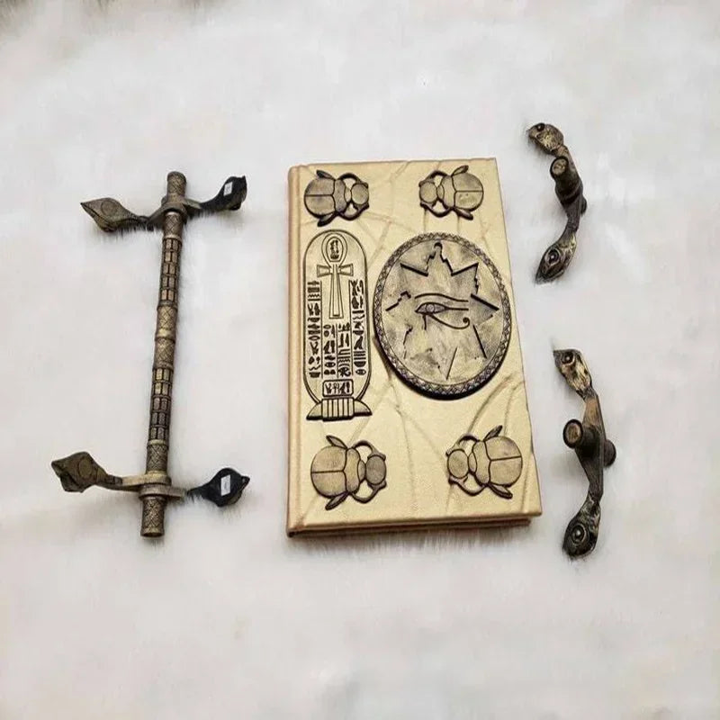 Key of Hamunaptra The Mummy Prop Book of The Dead Book of The Living Easter Gift Easter Can Be Opened Book Box Home Decorations
