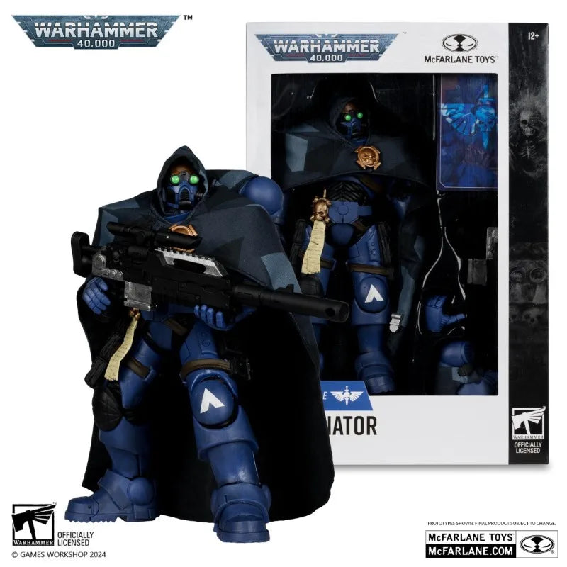 【In Stock】McFarlane Original 7-inch Warhammer Space Marine Terminator Ravenwing Collectible Model Poseable Figure Toy