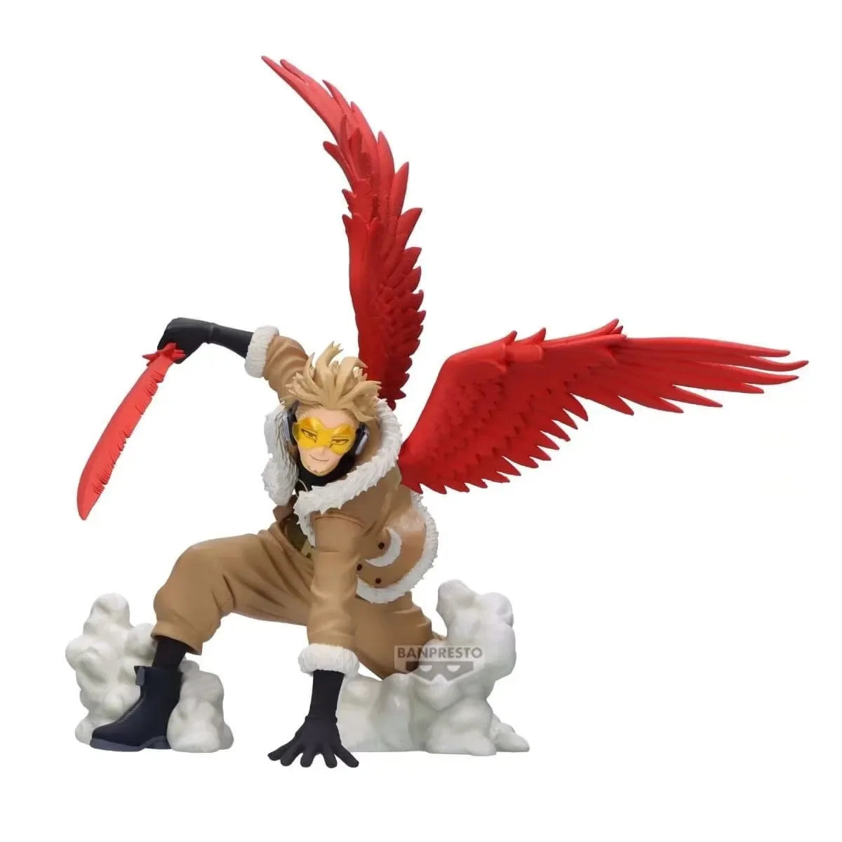 In Stock Original BANDAI BANPRESTO My Hero Academia THE AMAZING HEROES PLUS HAWKS Ver. PVC Anime Action Figures Model Toys Gifts