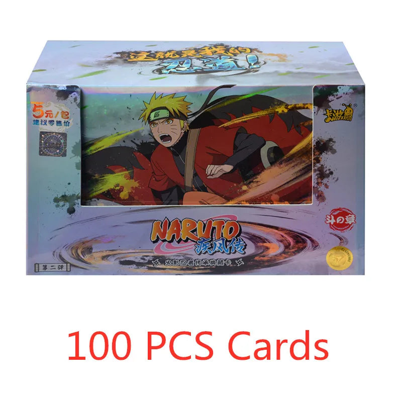 Genuine KAYOU Naruto Cards Soldier Chapter All Chapters Complete Works Series Anime Character Collection Card Child Toy Set