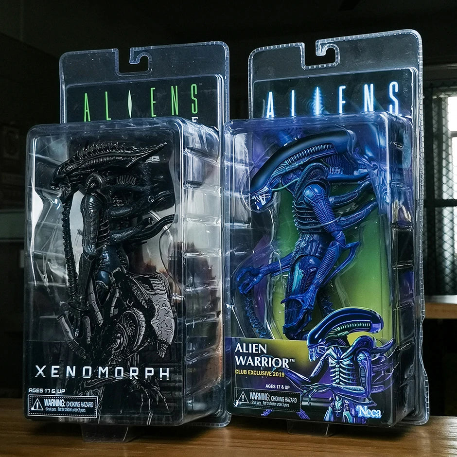 NECA Aliens Warrior Grid Xenomorph Alien Ellen Ripley Cameron Bishop 7" Action Figure Toy