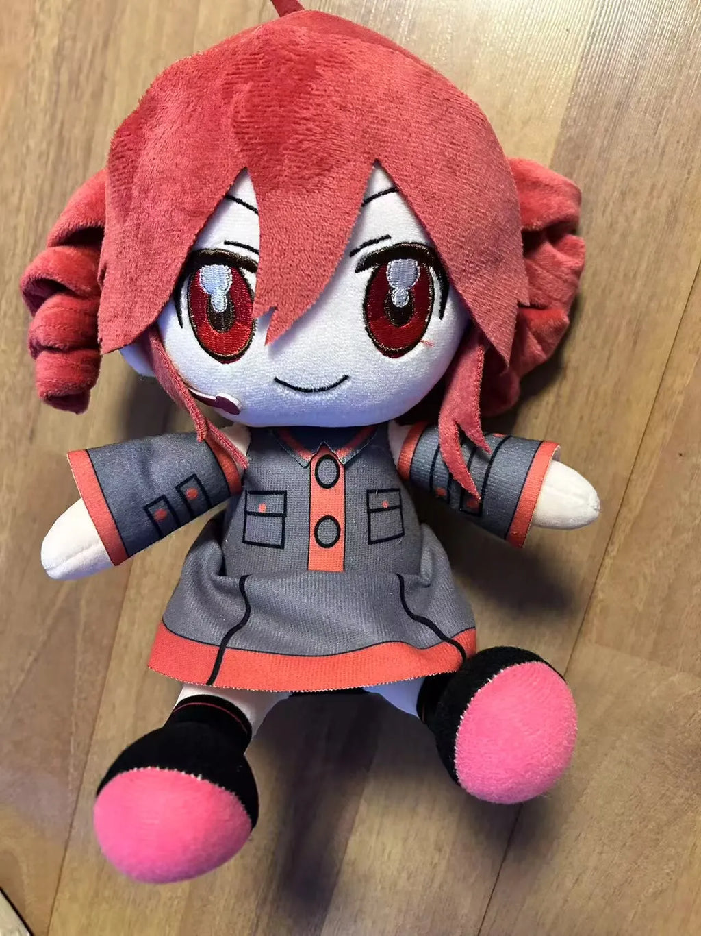 20cm Kasane Teto Plush Toy Soft Doll Stuffed Plushies Figure Anime Cosplay Cartoon Birthday Present Christmas Gift for Fans Girl
