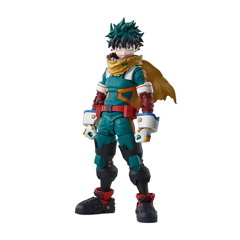 BANDAI Original SHF MY HERO ACADEMIA Anime Figure Bakugou Katsuki/Midoriya Izuku/ PLUS ULTRA Joint Movable Model Toys Gifts