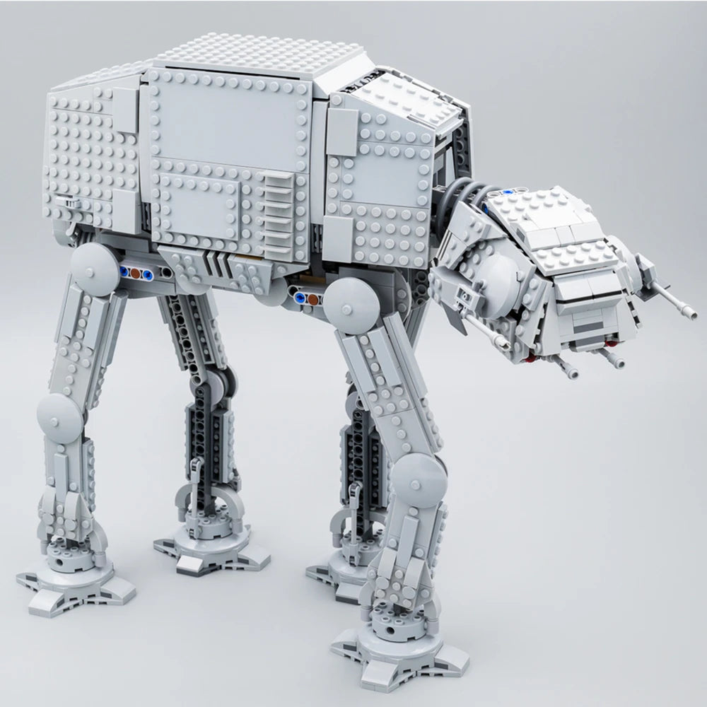 In Stock Space Movie MOC AT-AT Building Blocks Bricks DIY Model from With Figures Toys for Children Christmas Birthday Gifts