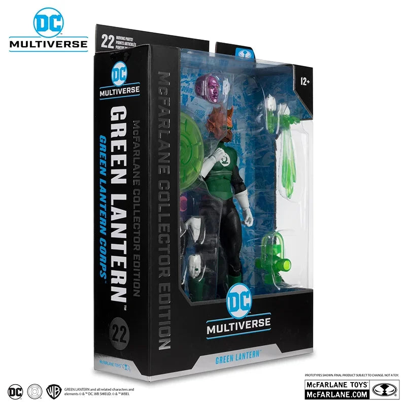 Presale McFarlane DC Original Anime Figure Green Lantern Action Figure Model Toys for Kids Gift Collectible Ornaments