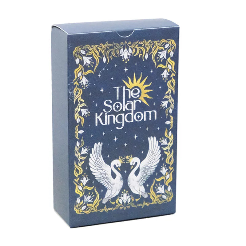 Solar Kingdom Tarot Card 86Pcs 12*7cm Oracle Deck English Version Board Game
