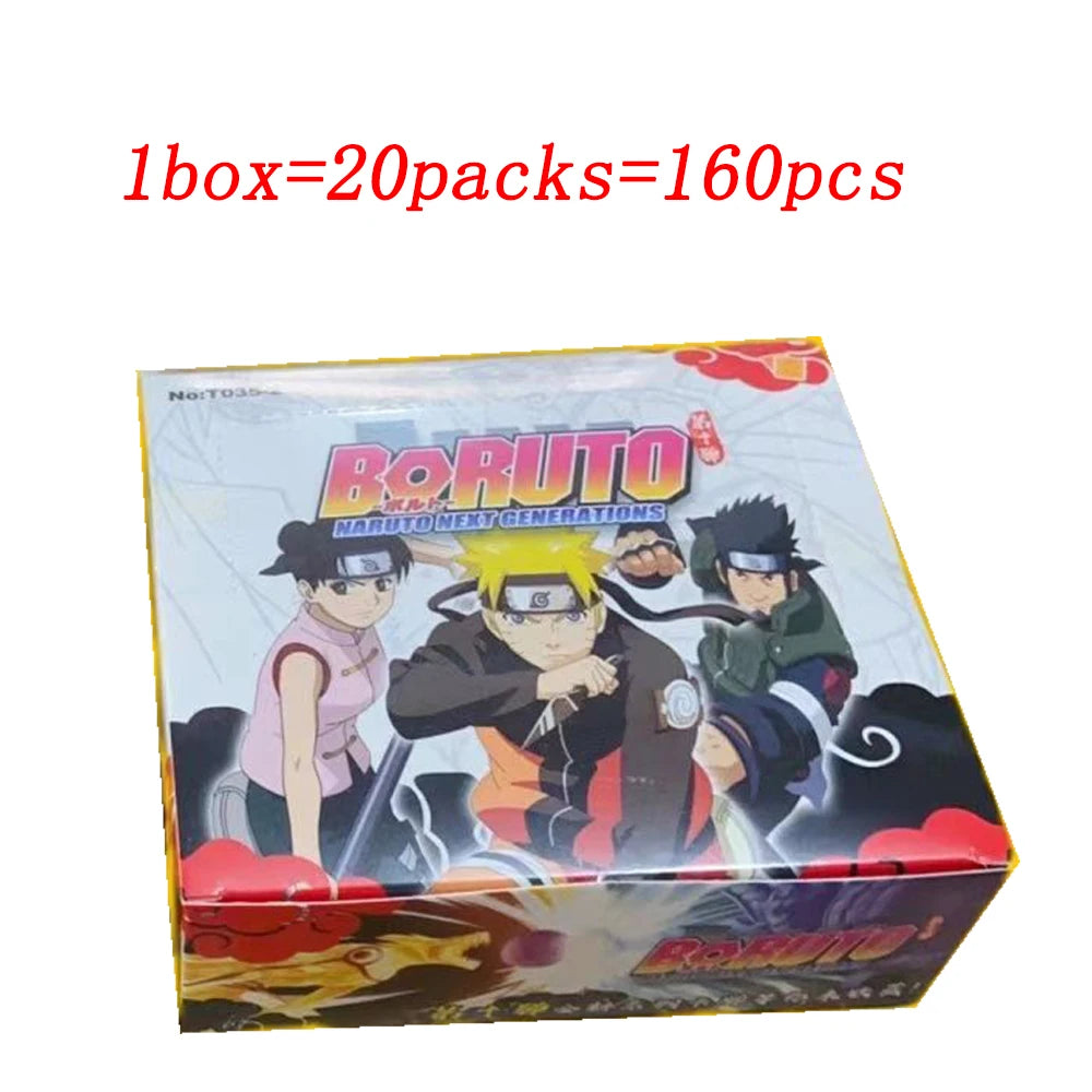 Genuine NARUTO Collection Cards for Children Boruto Next Generations X File Rare Limited Exquisite Cards Toys Boy Birthday Gifts