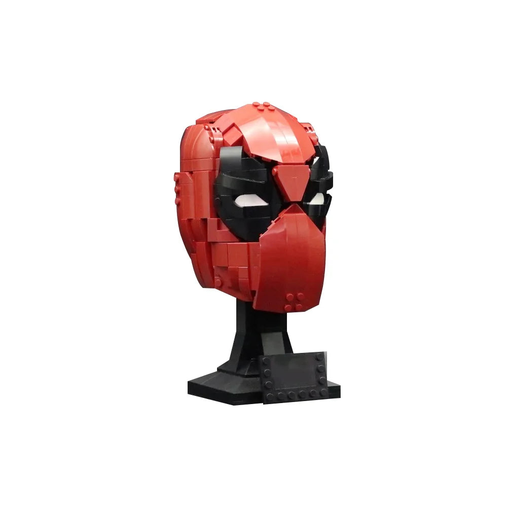MOC Star Plan Red Hood Helmet SpaceShip Battle Model Building Block Architecture Education Assembly Model Bricks Toy Gift