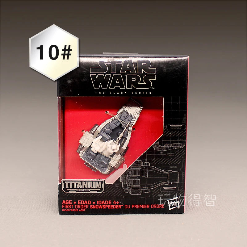 Hasbro Out-of-Print Alloy Spaceship Fighter Model Imperial Shuttle Destroyer Action Figure Kids Toy Collection Gift