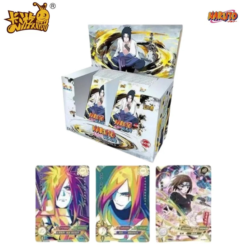 KAYOU Genuine NARUTO Card Fight Chapter Full Series Card Game Collection Card Cartoon Children's Toys Surrounding Holiday Gifts.