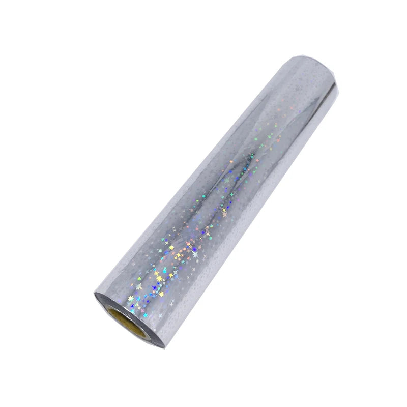 80M/Roll Gold Silver Hot Stamping Foil Paper Rolls for Laminator Laminating Heat Transfer on Laser Printer Diy Card Craft Paper