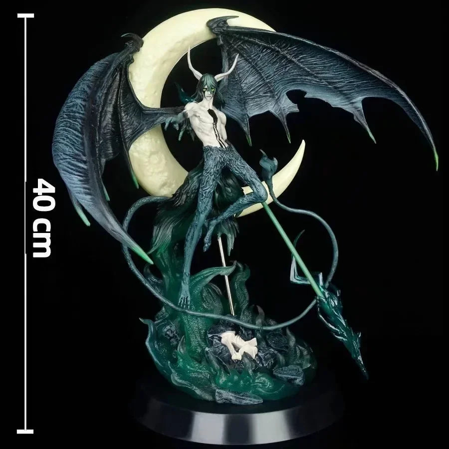 40cm Bleach Figure Ulquiorra Cifer anime Figure Ulquiorra Cifer Figurine With Light PVC GK Statue Figurine Model Doll Toy Gifts