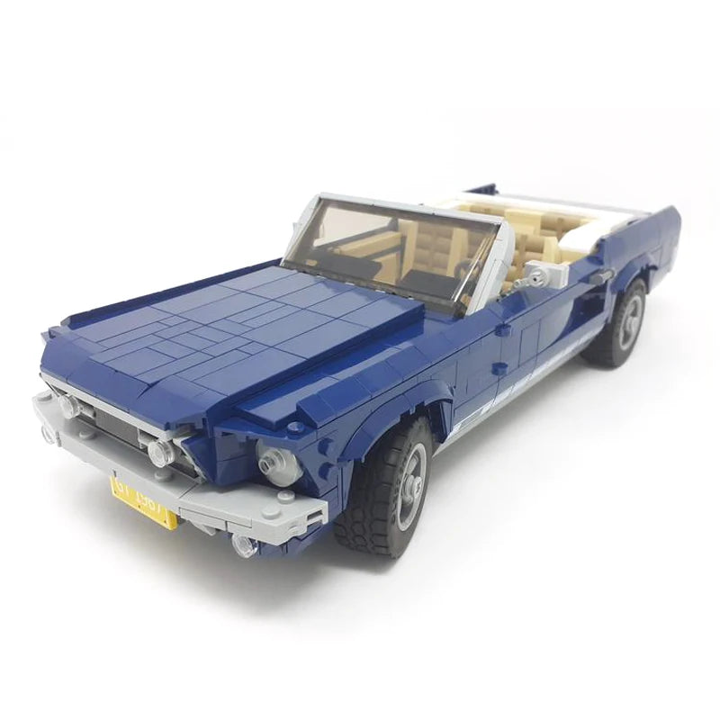 NEW MOC-10265 Mustangs Shelby GT500 Building Block Car Bricks F150 Raptor Classic Pickup Assembled Model DIY Toys Birthday Gifts