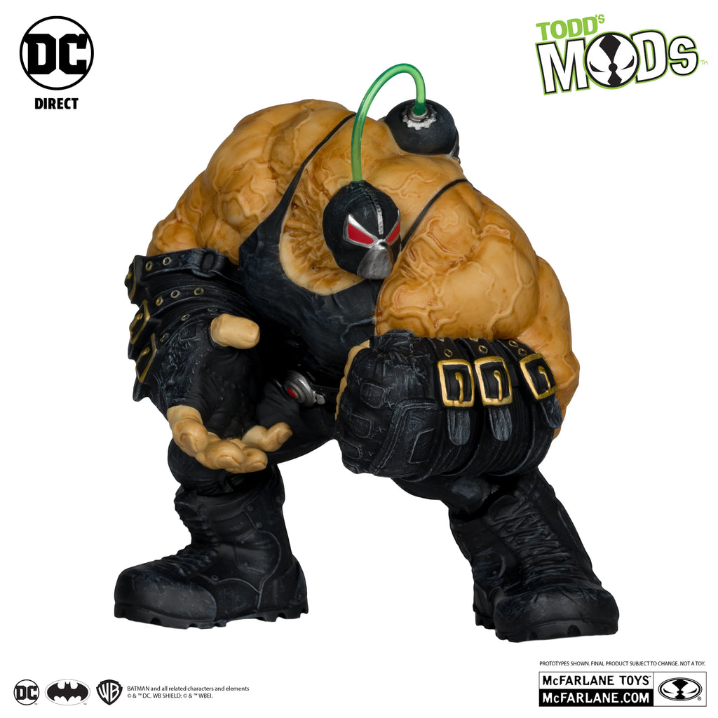 In Stock McFarlane Original Bane Killer Crocodile Superman Shark King Batman Can Use Figure Model Collection Holiday Gifts