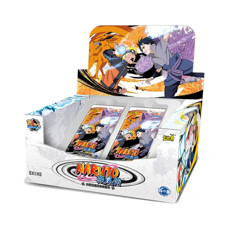 KAYOU Naruto Card Rare EX Packs Chapter Of The Array Box Added SE BP SP Collection Cards Toy For Children Birthday Gift byChildr