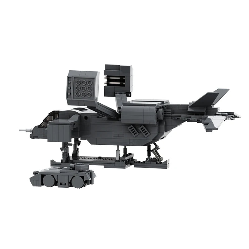 MOC Building Blocks Aliens Cheyenne Dropship and APC Building Block Education Educational Toys Juguetes For Birthday Gift