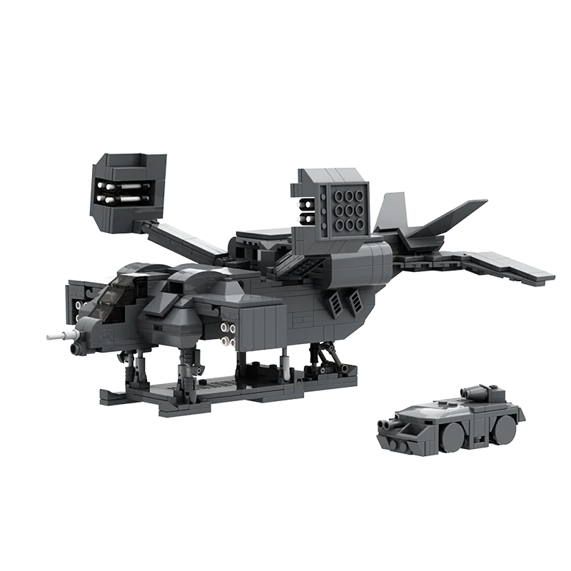 MOC Building Blocks Aliens Cheyenne Dropship and APC Building Block Education Educational Toys Juguetes For Birthday Gift