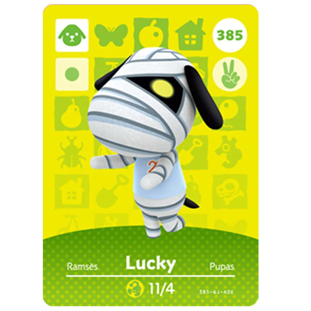 Hot Sanrio Game Animals Crossing New Horizons Amiibo Card Ankha Marshal Maple NS Switch 3DS Game NFC Cards Series 1 2 3 4 5