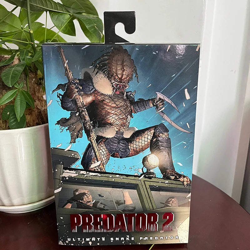 NECA Elder Snake Ahab Shaman Ultimate Scout Warrior Feral Battle Drmaced City Jungle Hunter Predators Action Figure