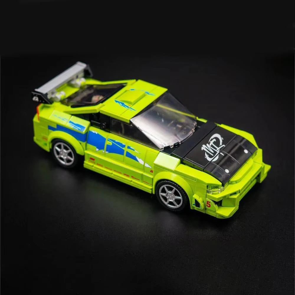 MOC Speed Champions Intermediate Sports Car Model Building Blocks Technology Creative Assembly Children's Toy Christmas Gift