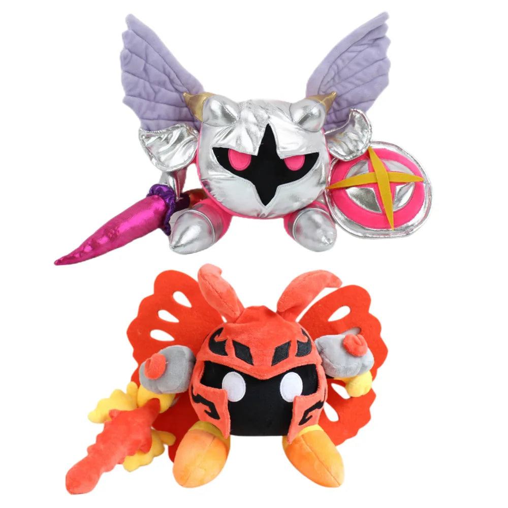 25cm Galacta Knight Plush Toy Kirby Morpho Anime Game Character Cartoon Soft Stuffed Plushie Appease Doll Room Decoration Gifts