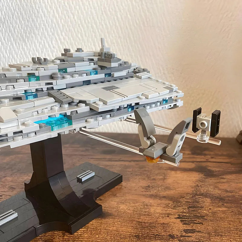 NEW MOC Midi Scale First Order Finalizer Star Destroyer Starship Building Blocks Spacepalne Bricks DIY Assembly Toys Gifts