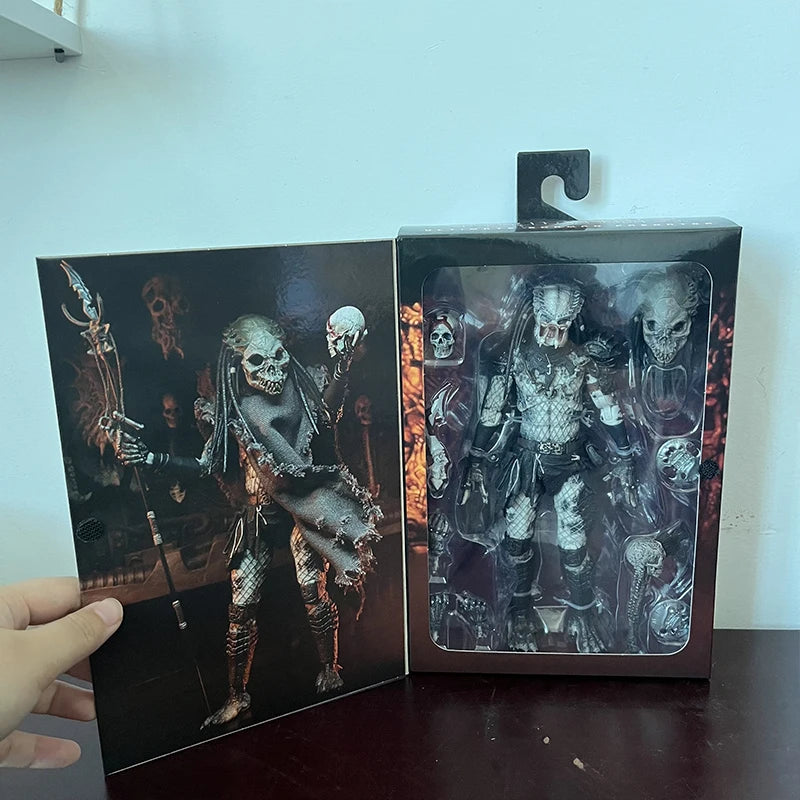 NECA Elder Snake Ahab Shaman Ultimate Scout Warrior Feral Battle Drmaced City Jungle Hunter Predators Action Figure