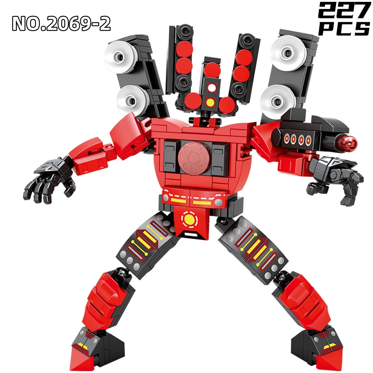 MOC Titan Speaker Man Skibidi Toilet Man Building Blocks Monitor Man Titan Camera Titan Monitor Titan Block Toys Gift for Boys