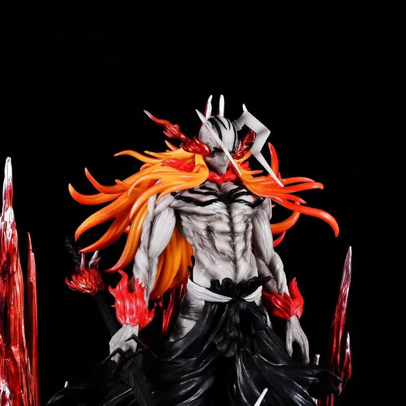 33cm Anime Bleach Figures Ulquiorra Cifer Kurosaki Ichigo Cross-Dressing Morphological Pvc Model Boys Figures Toy Presents