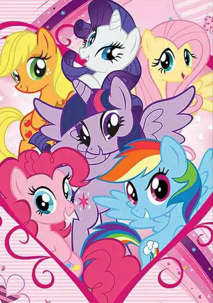 Cute Cartoon My Little Pony 5D DIY Art Diamond Painting Cross Stitch Pattern Pictures Mosaic Embroidery Jewelry Home Decoration