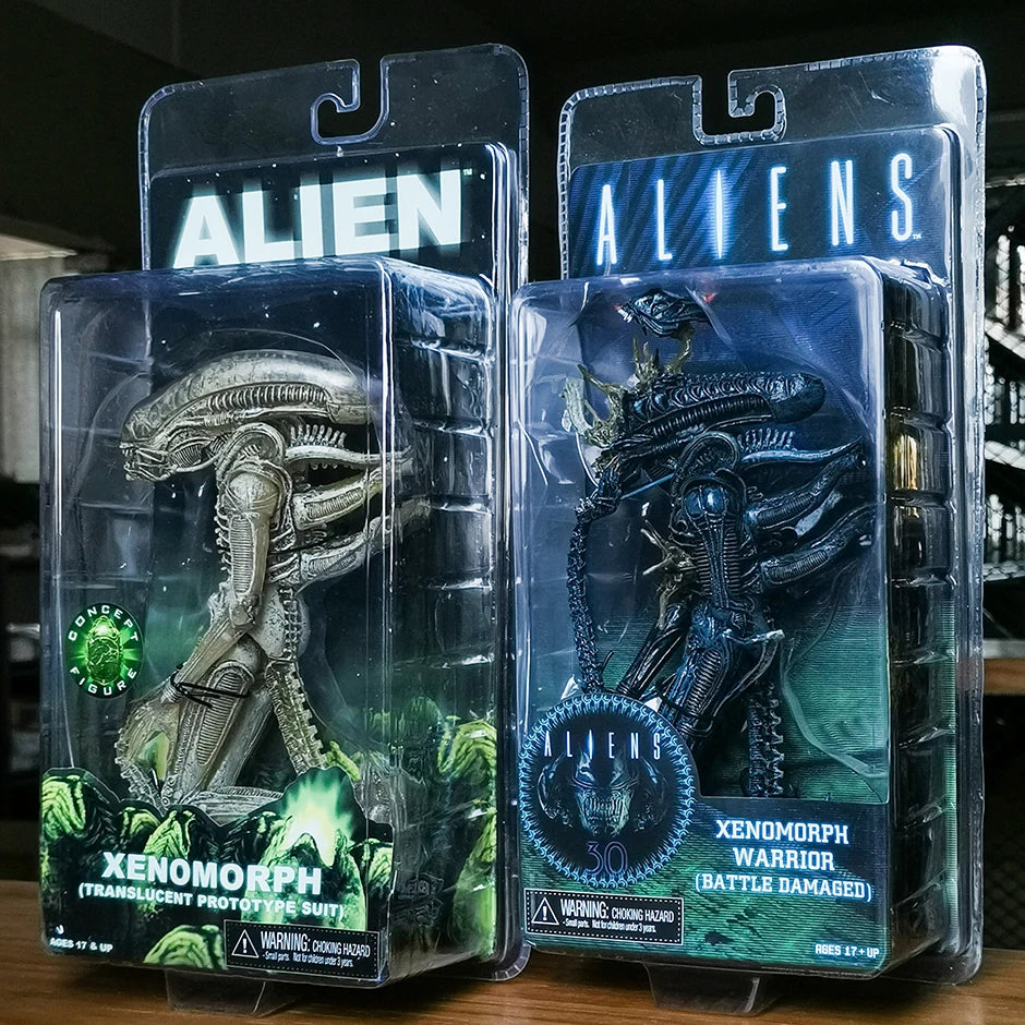 NECA Aliens Warrior Grid Xenomorph Alien Ellen Ripley Cameron Bishop 7" Action Figure Toy
