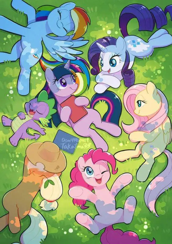 Cute Cartoon My Little Pony 5D DIY Art Diamond Painting Cross Stitch Pattern Pictures Mosaic Embroidery Jewelry Home Decoration