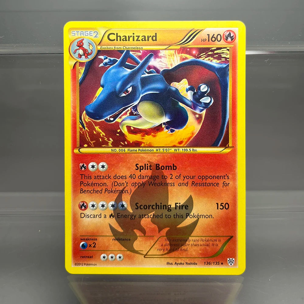 1996 Pokémon 1st Edition Base Set Single Flash Cards Shining Charizard Lugia Wigglytuff Game Collection Cards PTCG Proxy Cards
