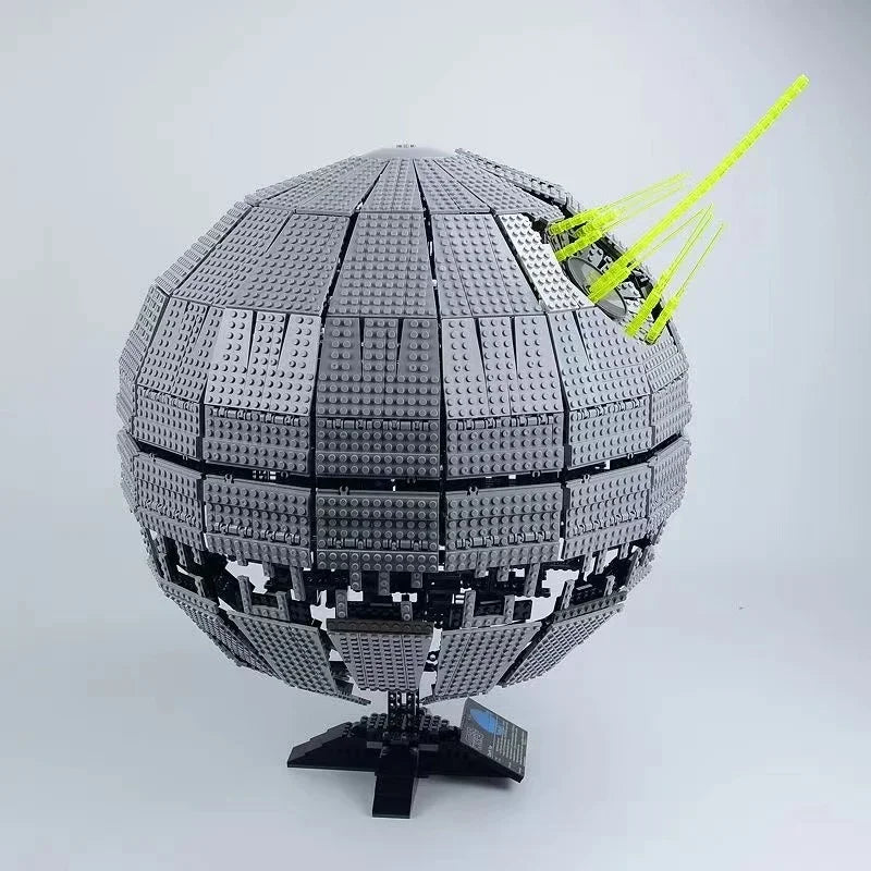 With Led Lights Fast Ship DS-1 Platform MOC Display Death Star Great Ultimate Building Blocks Bricks Toy Gift 10143 10188 75159