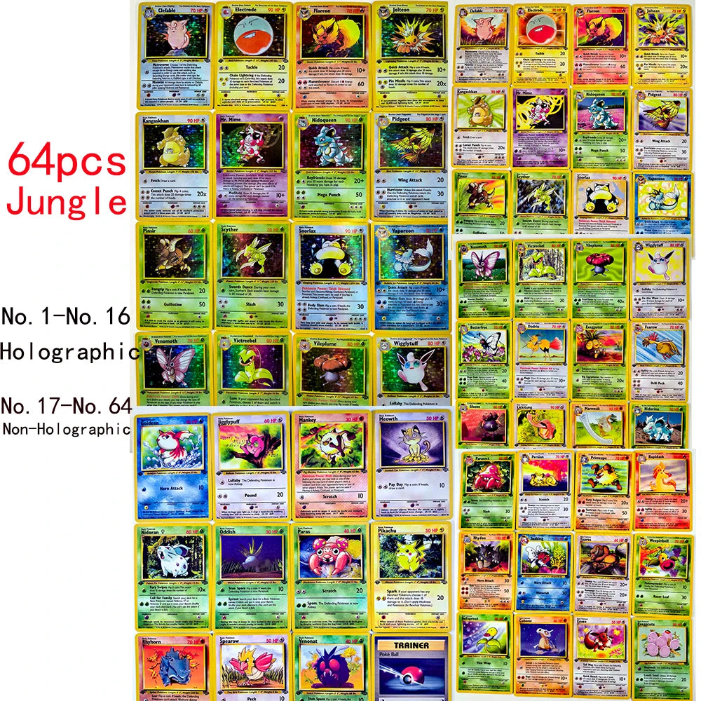 Team Rocket Fossil Jungle Neo Discovery Toys Hobbies Hobby Collectibles Game Collection Anime Cards