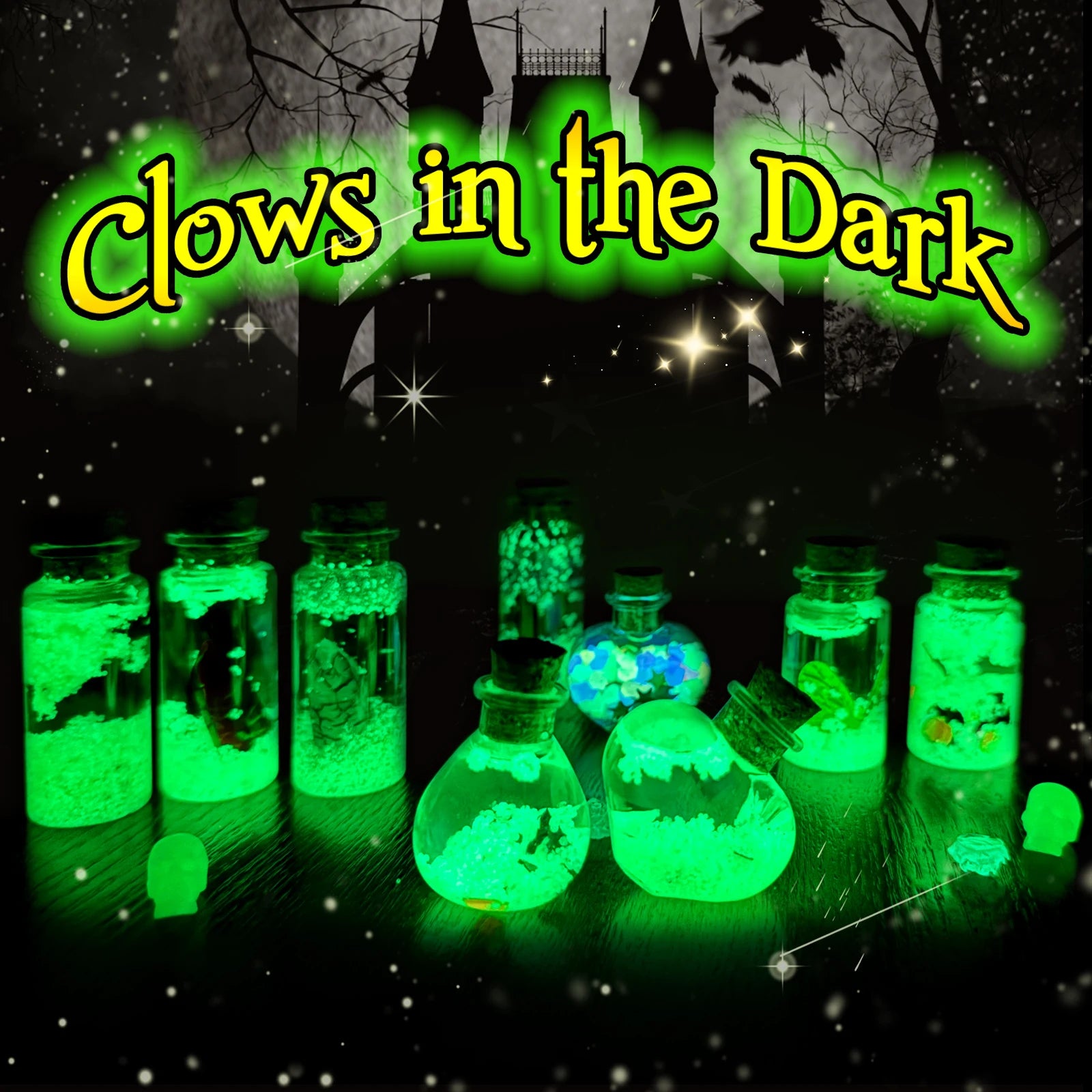 DIY Halloween Witch Magical Potions Fairy Mixies Potion Kit Christmas DIY Glow Potion Handmade Decorations Creative Crafts Toy