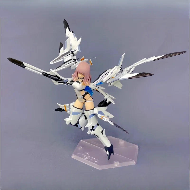 in stock Anime Action Figure 100% Original Figma 512 Alice Gear Aegis Yumi Yotsuy Collectible Model Toys gift for Fans
