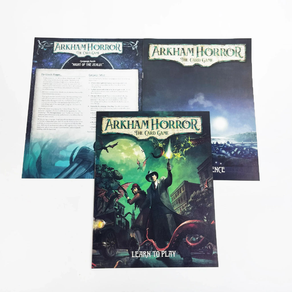 Arkham Horror: The Card Game - 1-2 Player Co-Op Lovecraftian Strategy, 60-120 Min Horror Mystery Adventure w/ Cosmic Doom Theme
