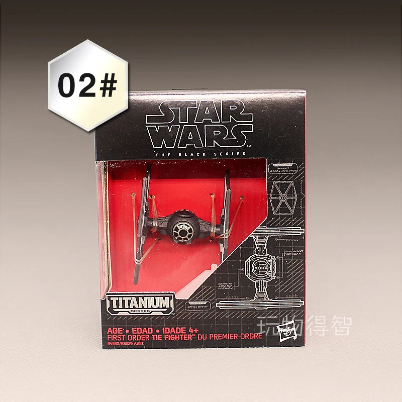 Hasbro Out-of-Print Alloy Spaceship Fighter Model Imperial Shuttle Destroyer Action Figure Kids Toy Collection Gift